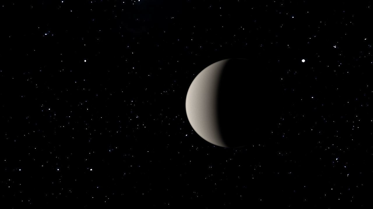 PLANET---SATURNE 4K planet saturn Low-poly 3D model_33