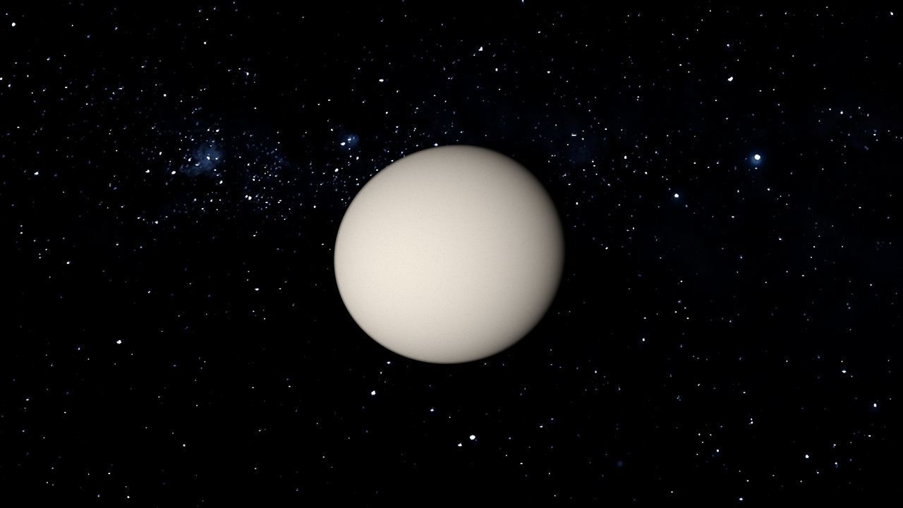 PLANET---SATURNE 4K planet saturn Low-poly 3D model_21