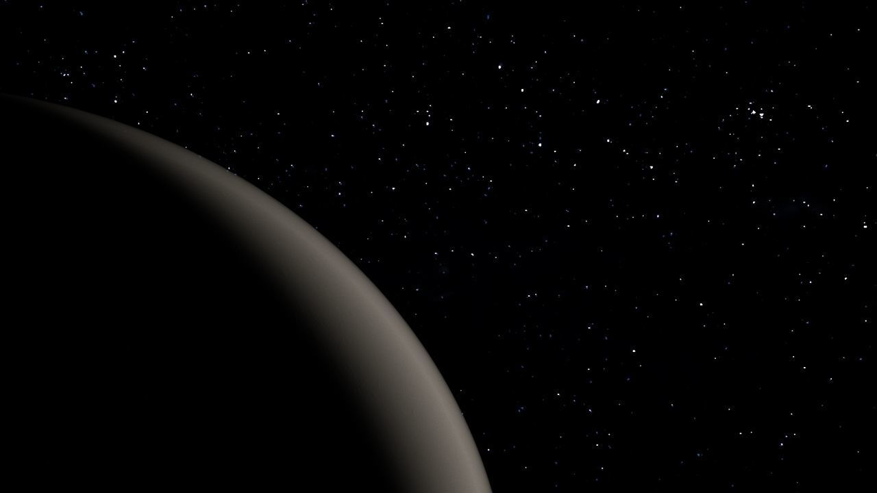 PLANET---SATURNE 4K planet saturn Low-poly 3D model_25