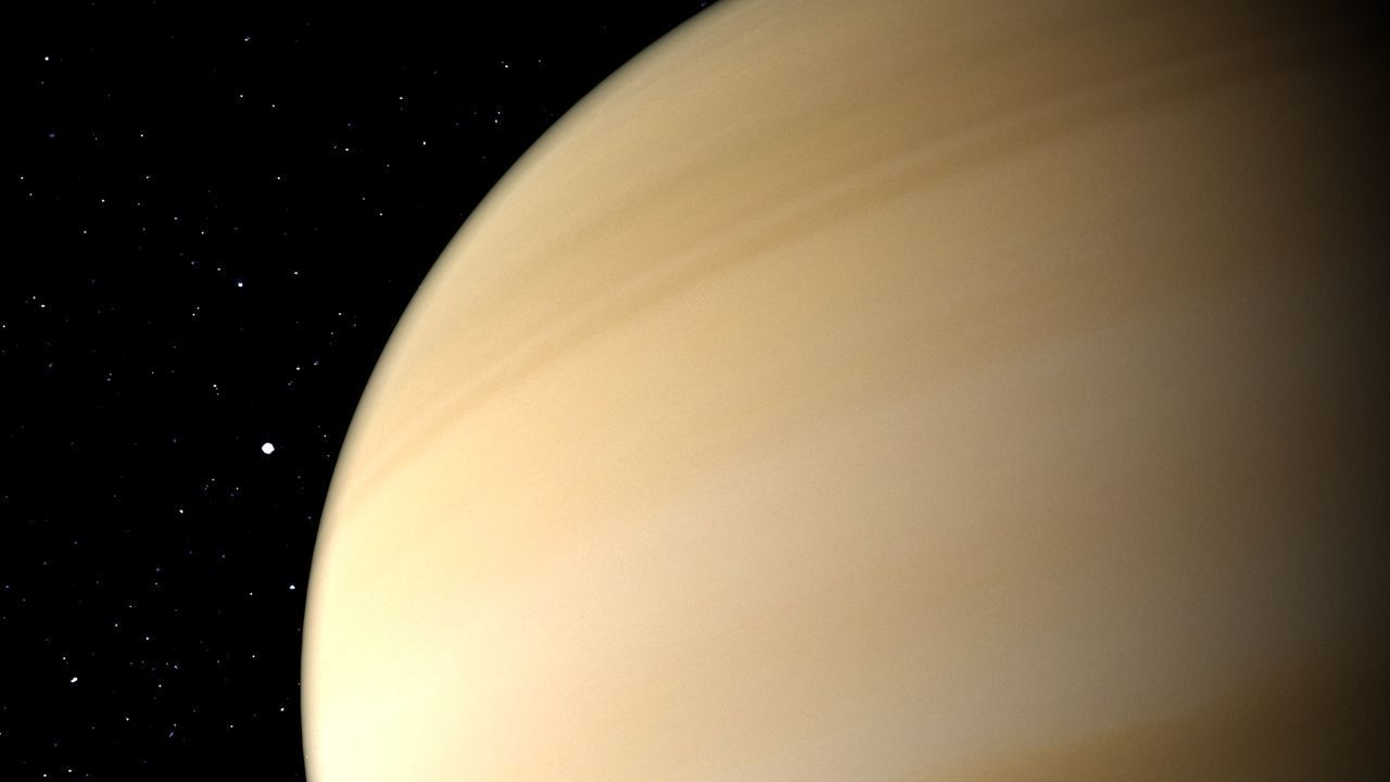 PLANET---SATURNE 4K planet saturn Low-poly 3D model_11