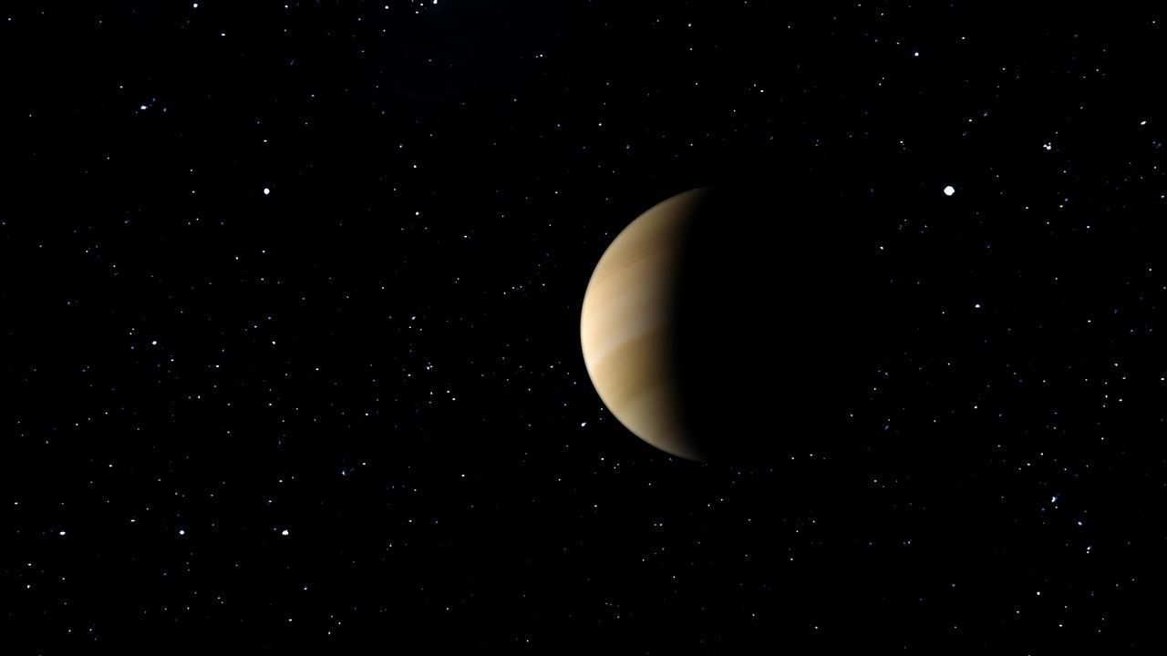 PLANET---SATURNE 4K planet saturn Low-poly 3D model_31