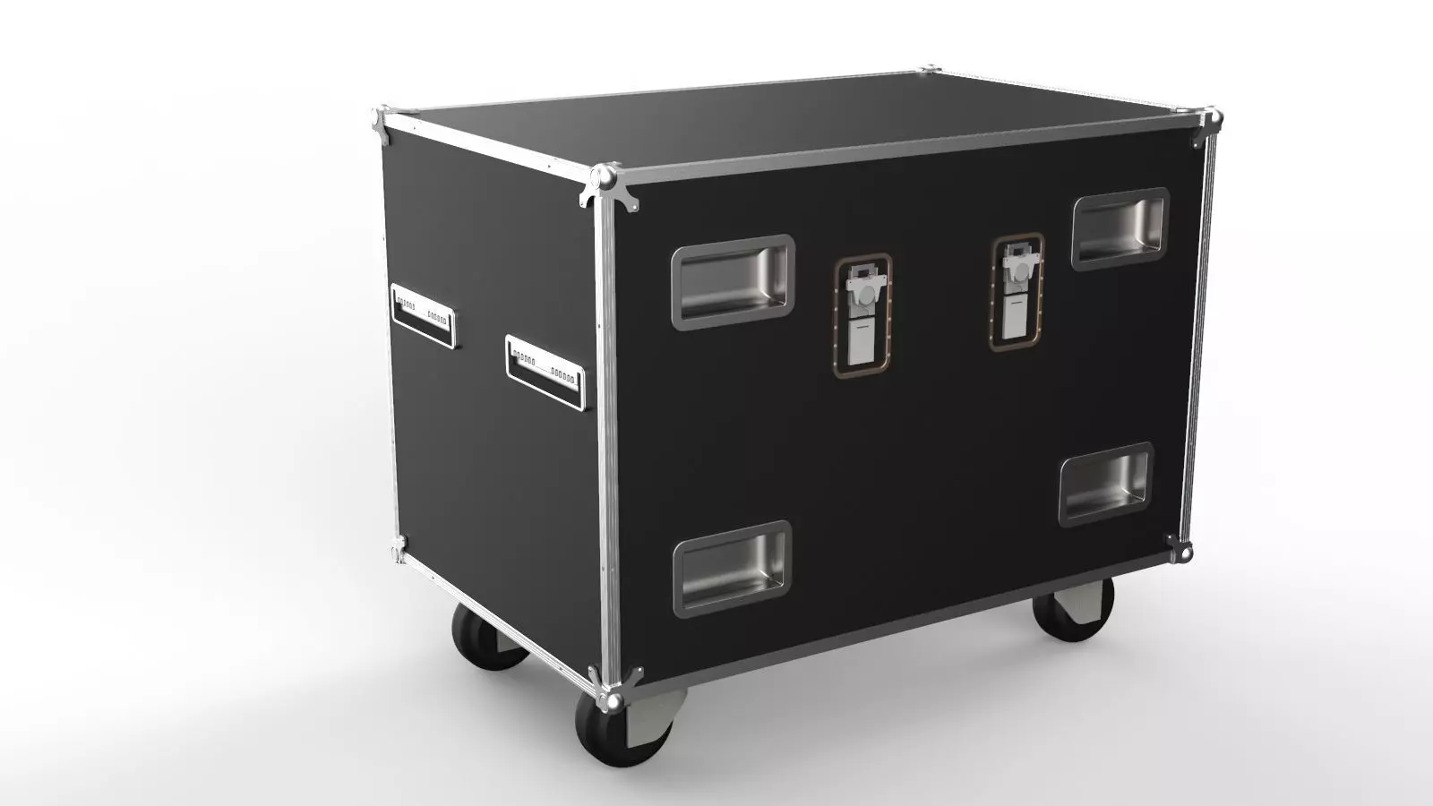 case slants 3d model flightcase 3D model