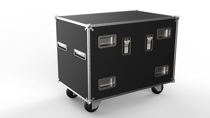 case slants 3d model flightcase 3D model