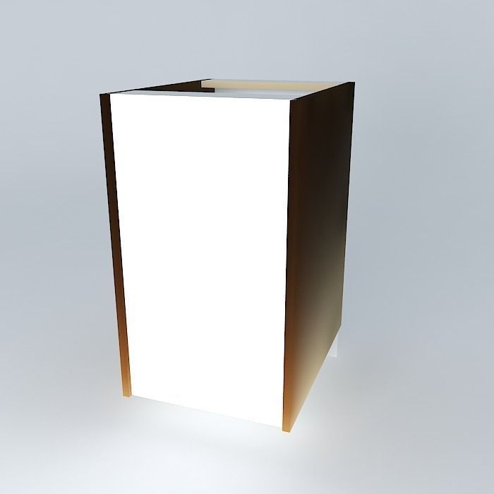 Configurable cabinet Free 3D model_1