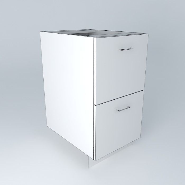Configurable cabinet Free 3D model_3
