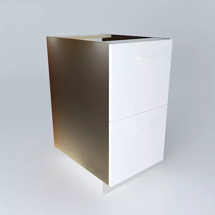 Configurable cabinet Free 3D model_0