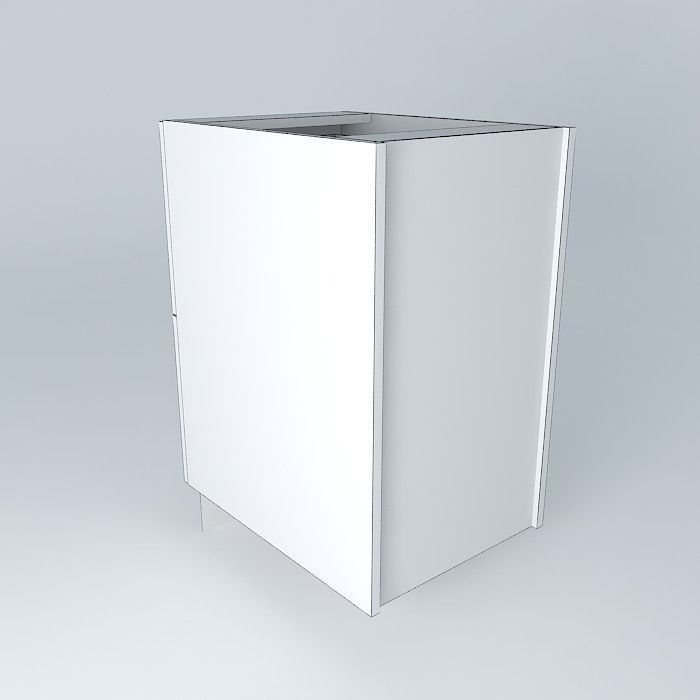 Configurable cabinet Free 3D model_4
