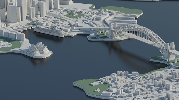 Sydney 3D City 3D model