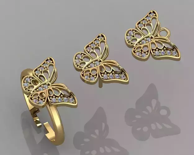 GC GOLD CM035- Diamond set