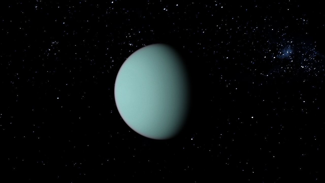PLANET---URANUS 2K Low-poly 3D model_7