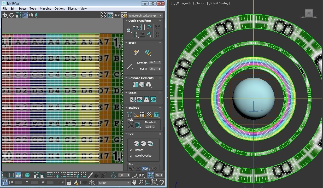 PLANET---URANUS 2K Low-poly 3D model_6