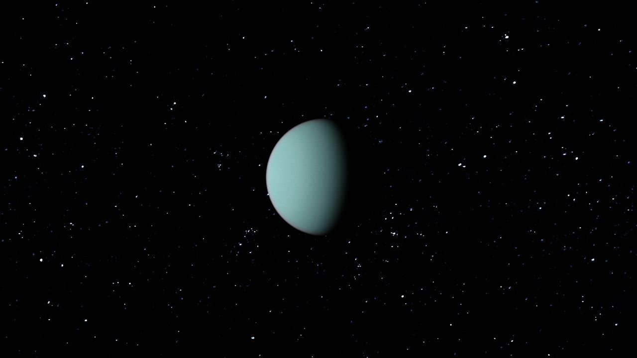 PLANET---URANUS 2K Low-poly 3D model_15