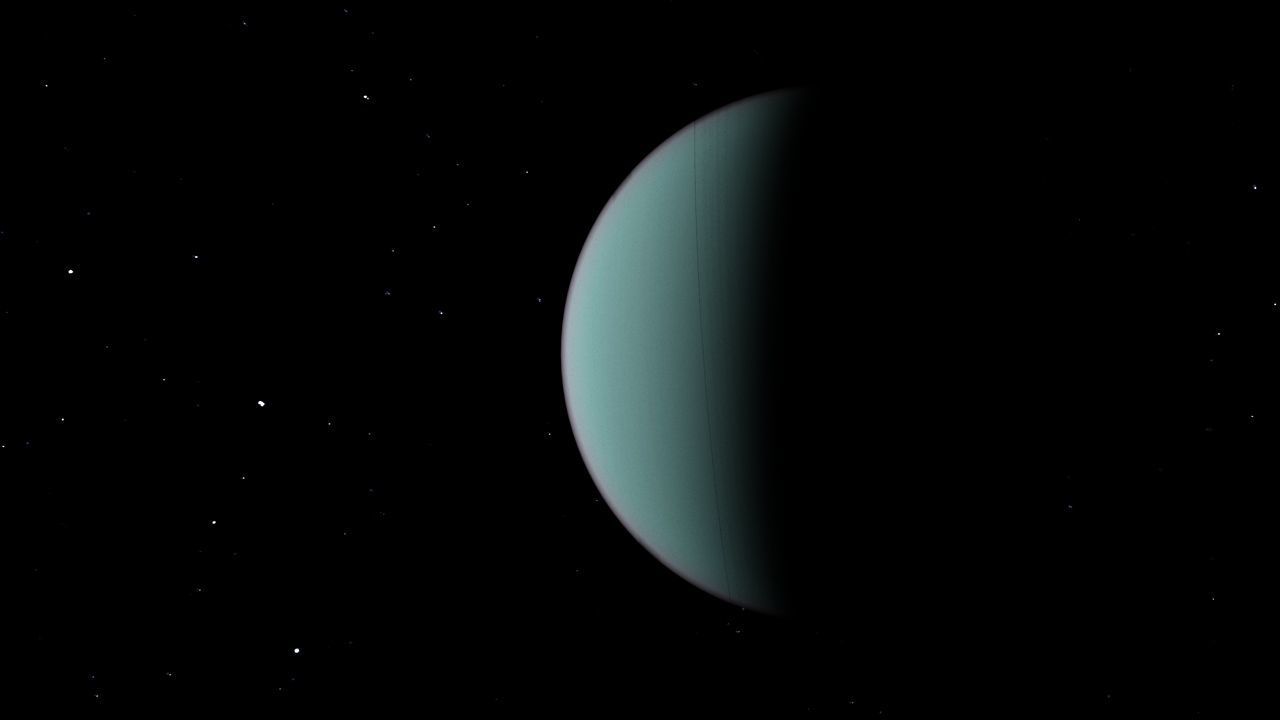 PLANET---URANUS 2K Low-poly 3D model_28