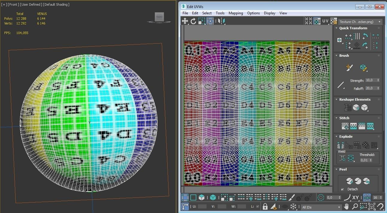 PLANET---VENUS 8K Low-poly 3D model_6