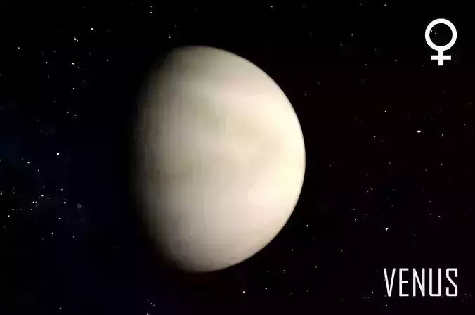 PLANET---VENUS 8K Low-poly 3D model
