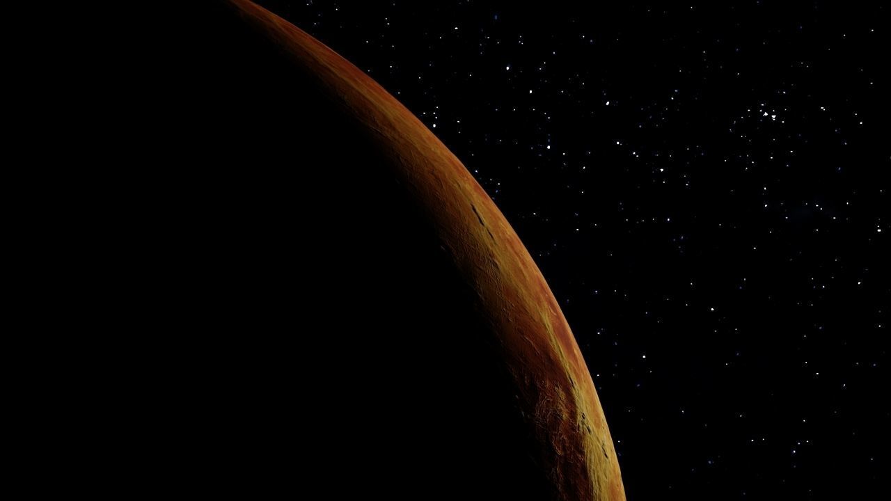 PLANET---VENUS 8K Low-poly 3D model_23