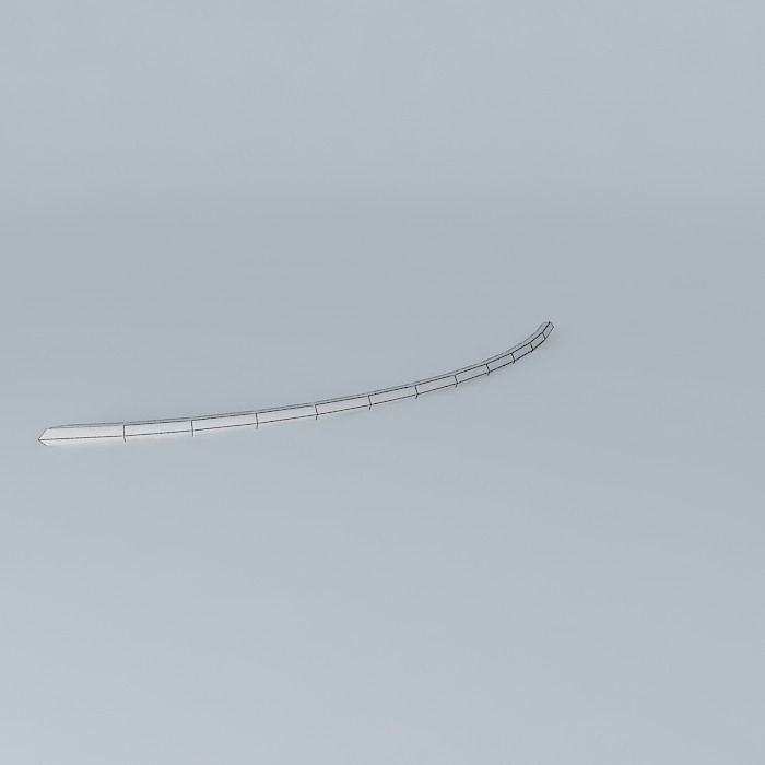 Cabinet handle Free 3D model_3