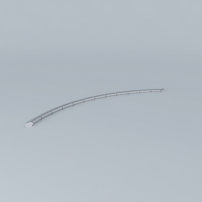 Cabinet handle Free 3D model_4