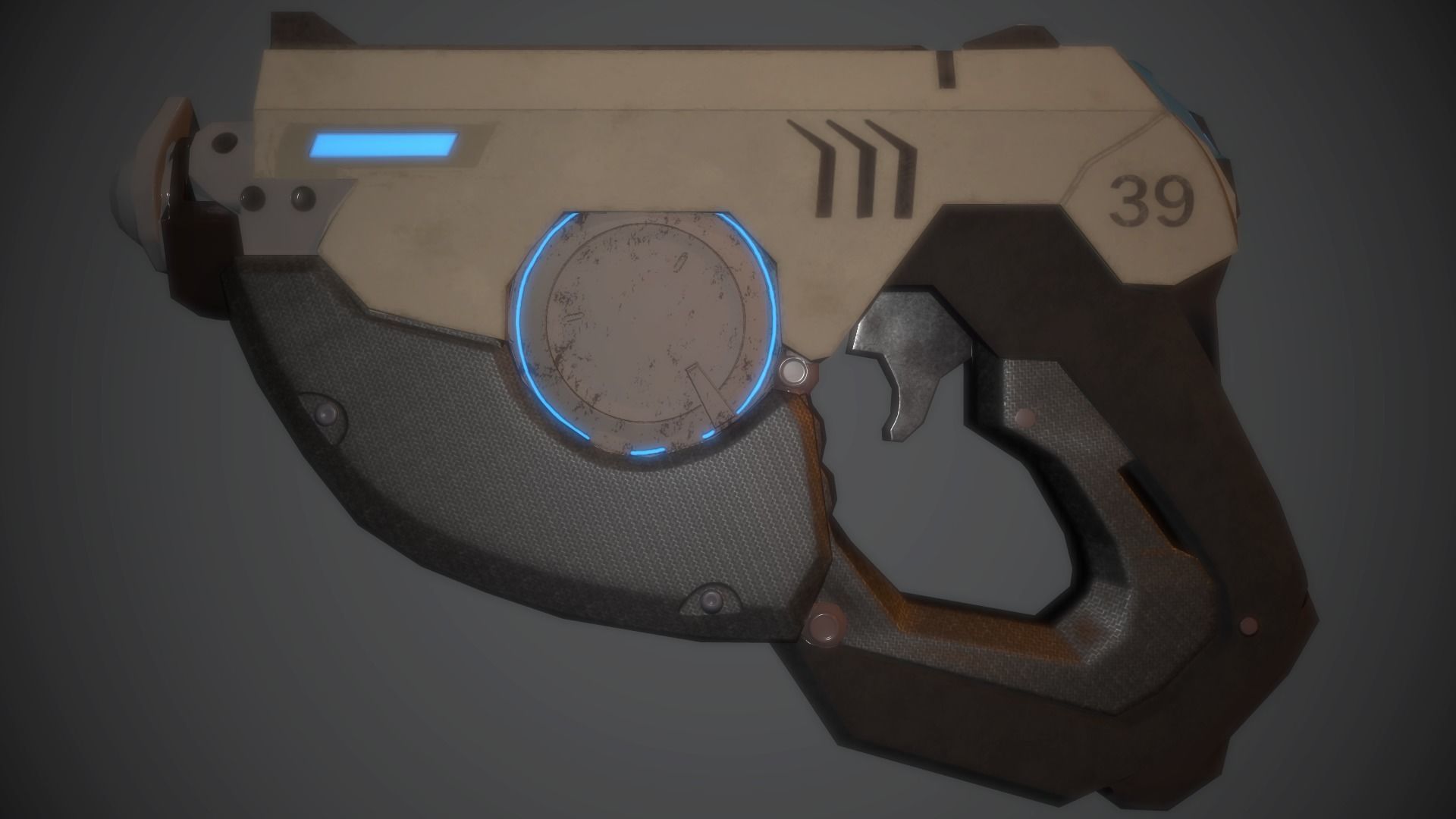 Tracer PulseGun 3D print model_4