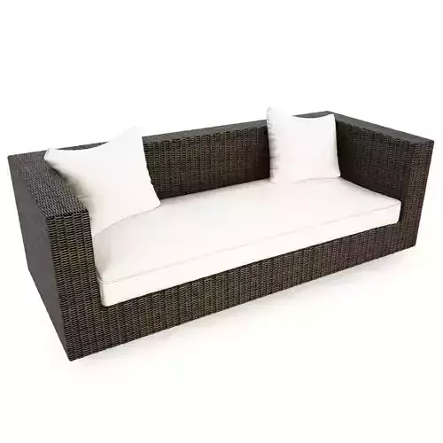 Cube Oudoor Resin Sofa