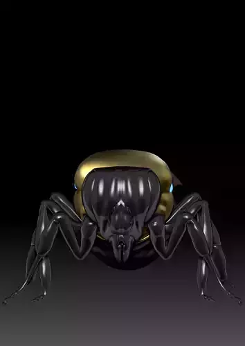 queen bee 3D model