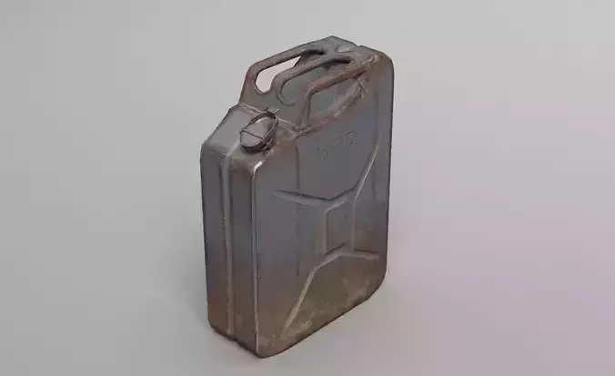 Pack 21 Jerry Can - WW2 - War - UE5 ready - Low poly - 4k PBR Low-poly 3D model