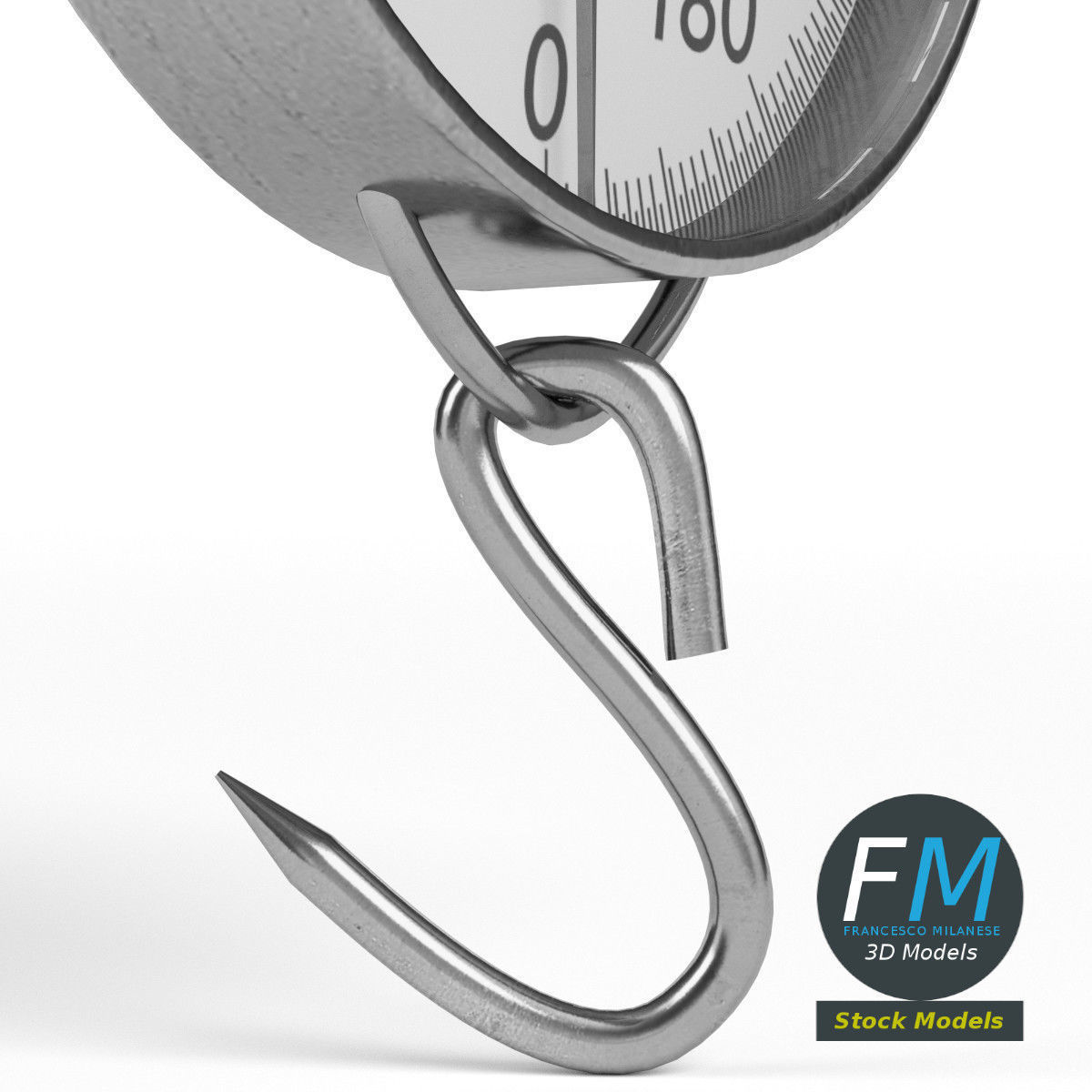 Hanging weighing scale 3D model_4