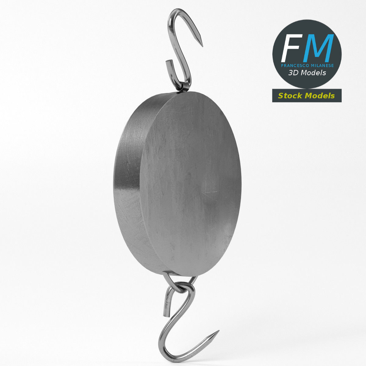 Hanging weighing scale 3D model_5