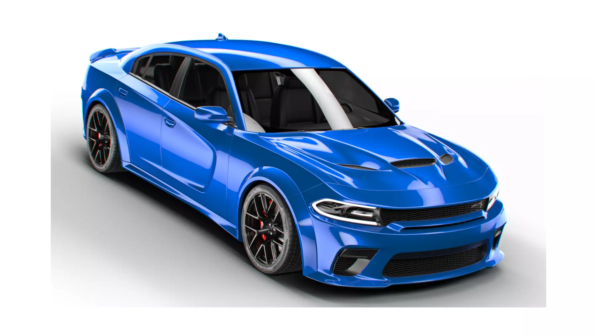 DODGE charger hellcat widebody 2020 3D model
