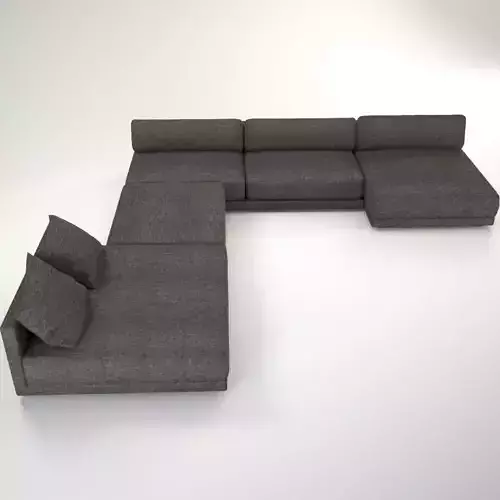 Maximus sofa corner 3D model