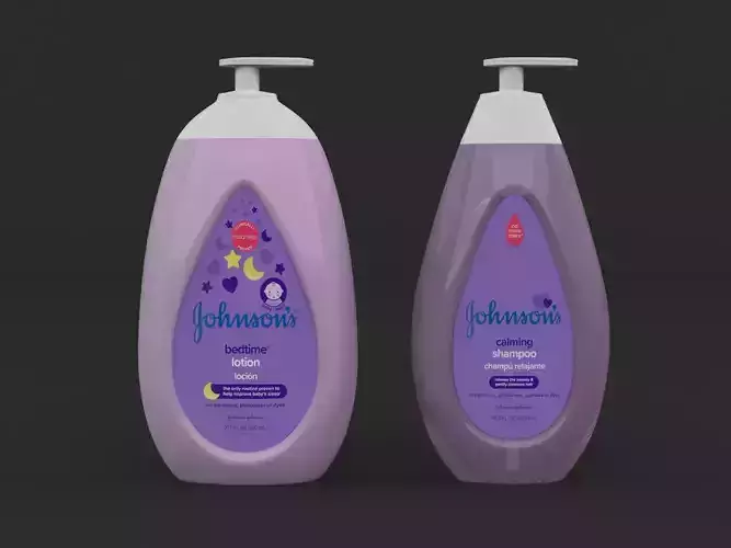 Johnsons Kids Shampoo and Lotion