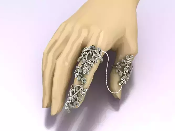 Multipe Finger jewel ring