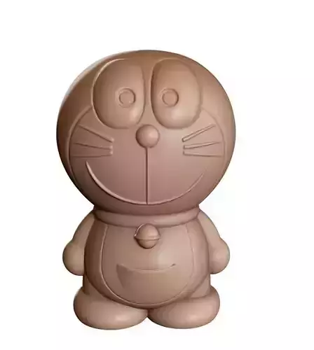 Doraemon toy for storing coin 3d print model 3D print model
