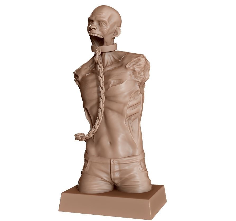 Zombie Miniature 3d print 3D print model_1