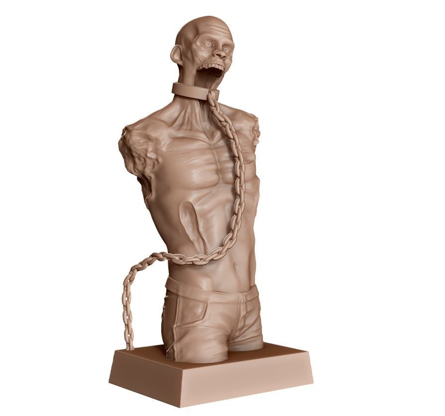 Zombie Miniature 3d print 3D print model_3