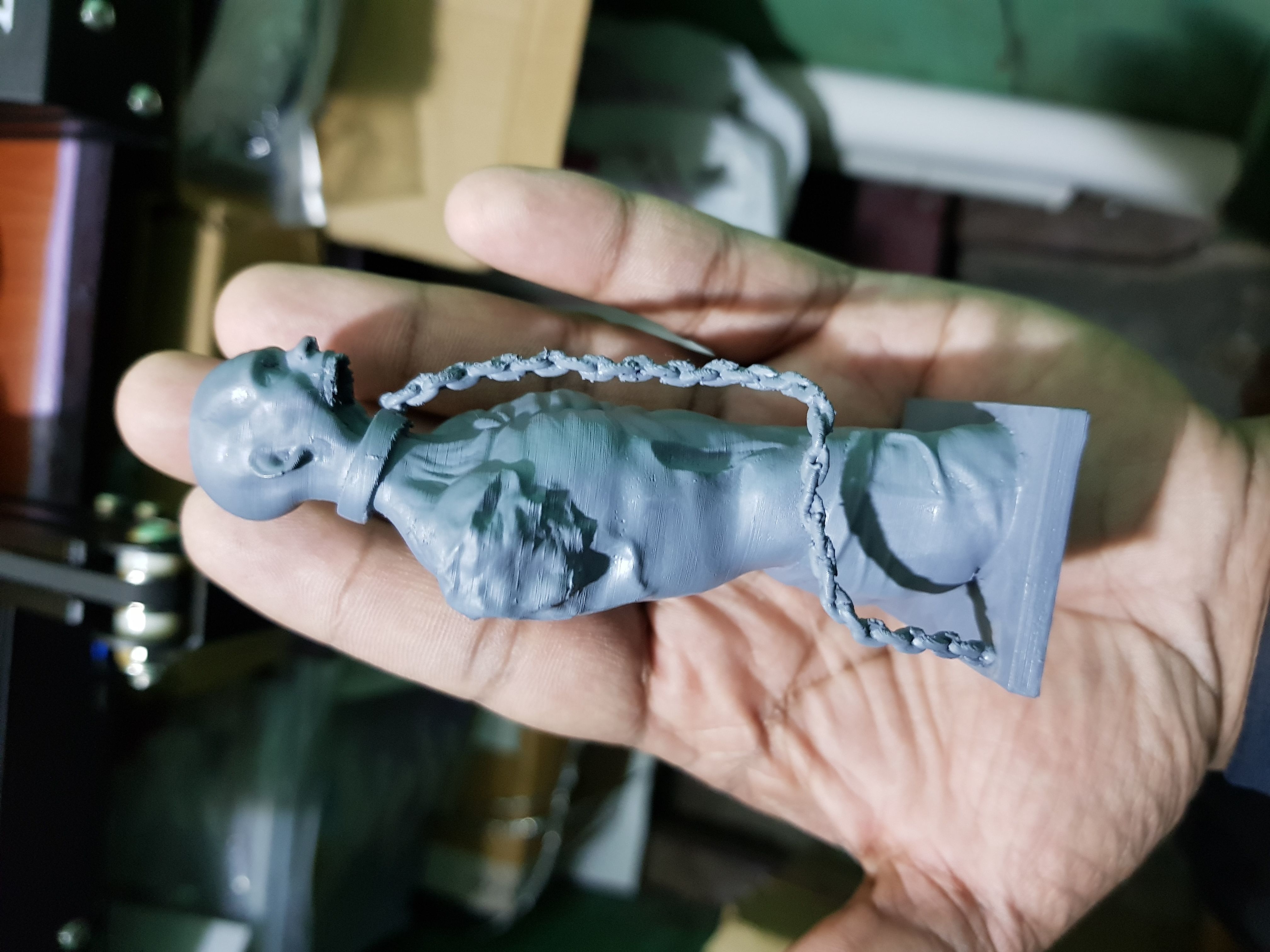 Zombie Miniature 3d print 3D print model_7