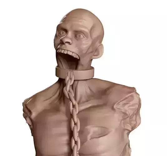 Zombie Miniature 3d print 3D print model