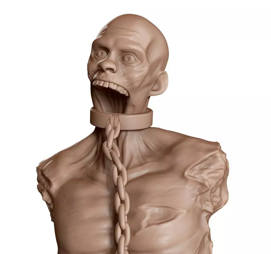 Zombie Miniature 3d print 3D print model_0
