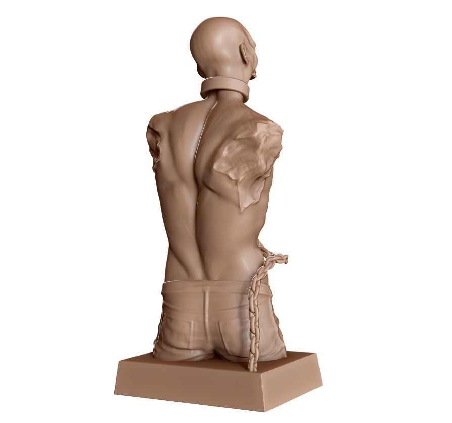 Zombie Miniature 3d print 3D print model_4