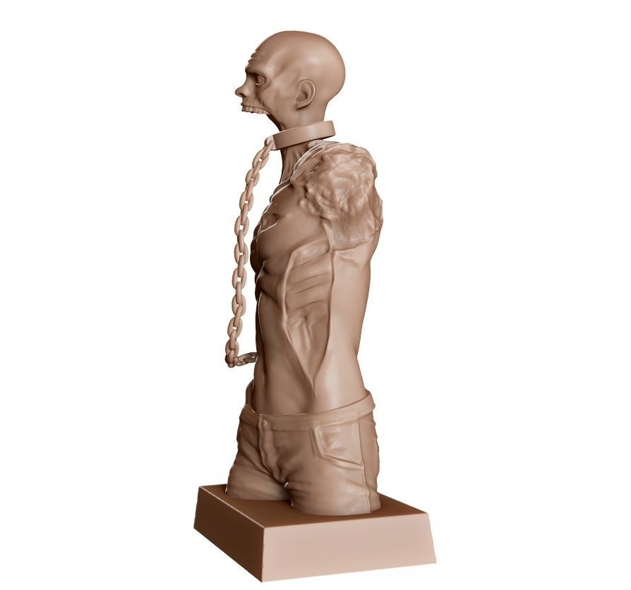 Zombie Miniature 3d print 3D print model_2