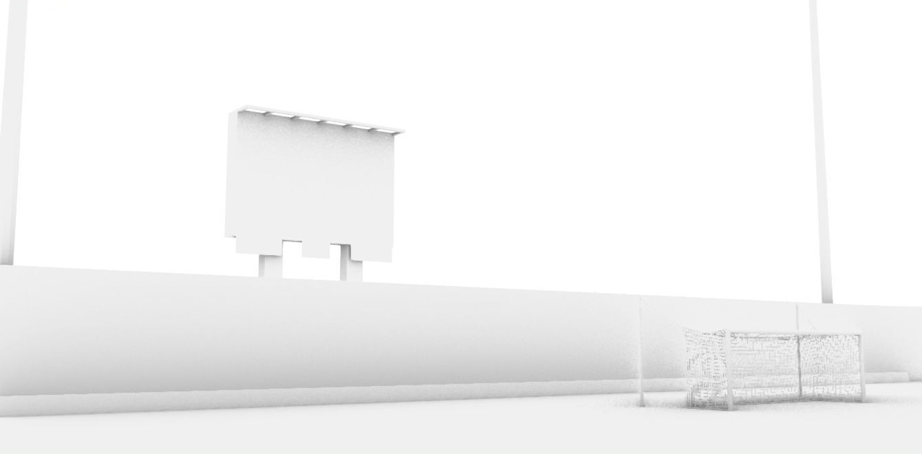 Cashman Field Stadium Low-poly 3D model_26