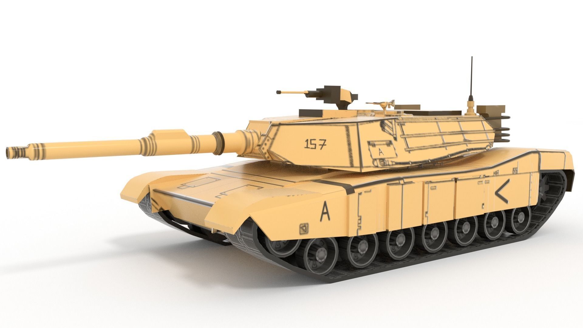 6 military vehicles 3D model_5