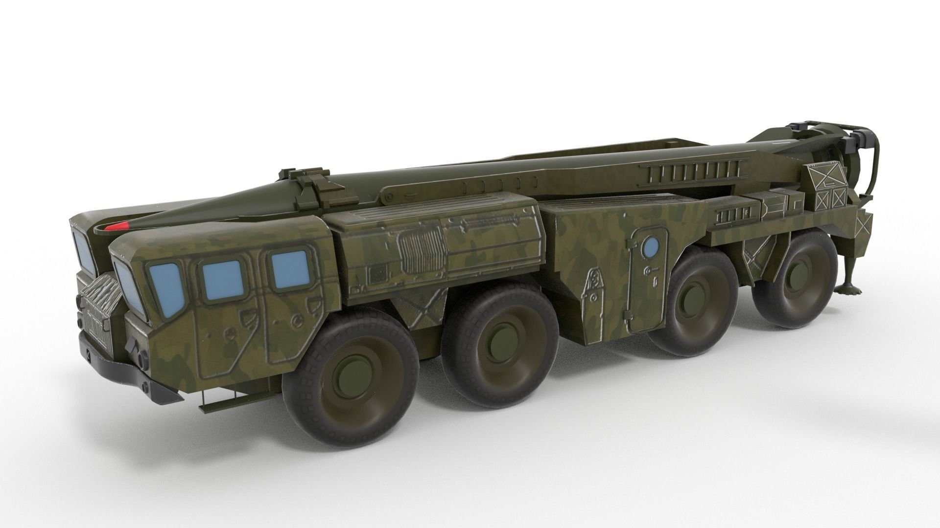 6 military vehicles 3D model_13