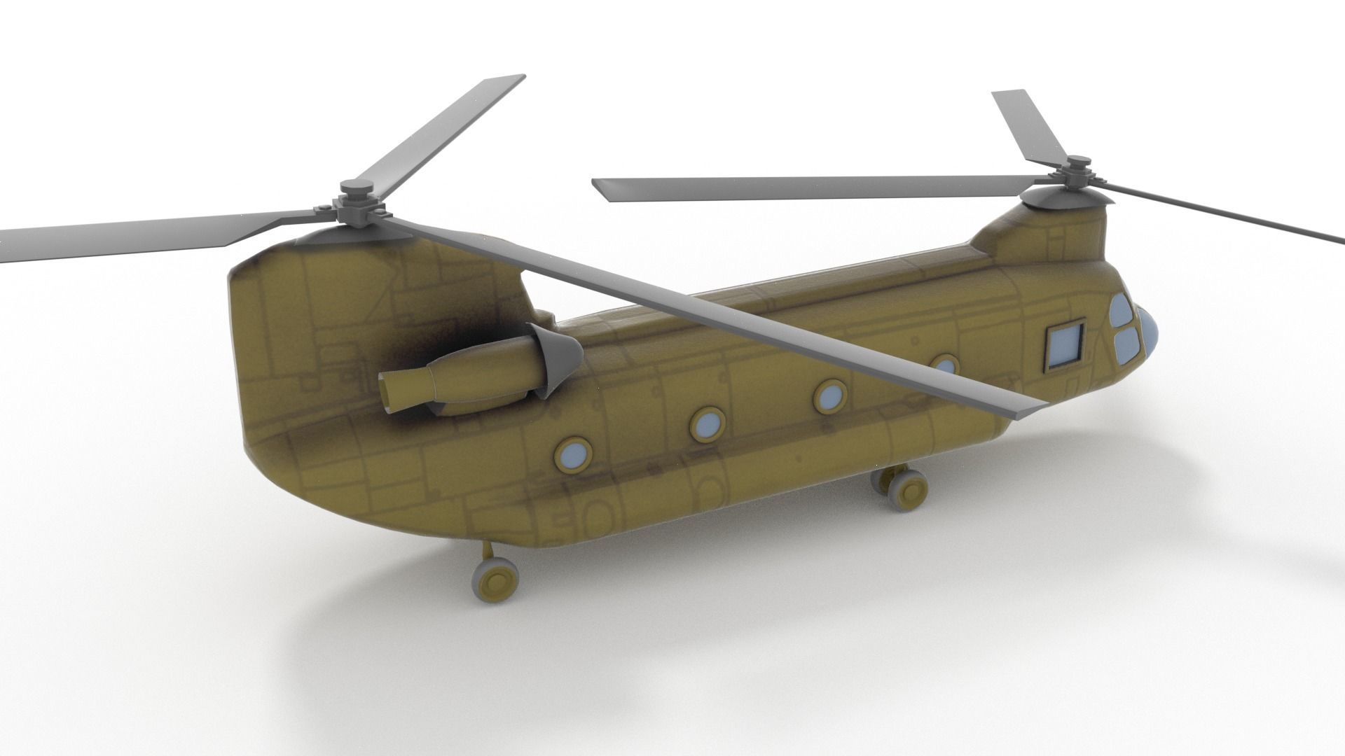 6 military vehicles 3D model_12