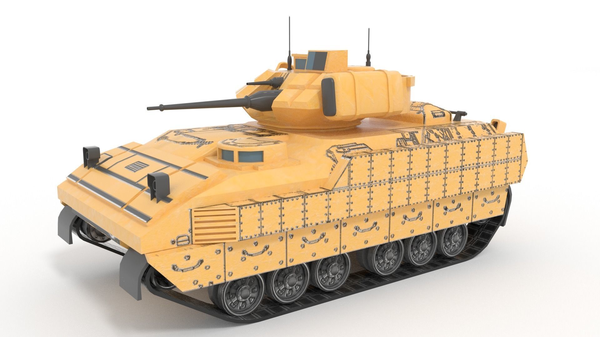 6 military vehicles 3D model_6