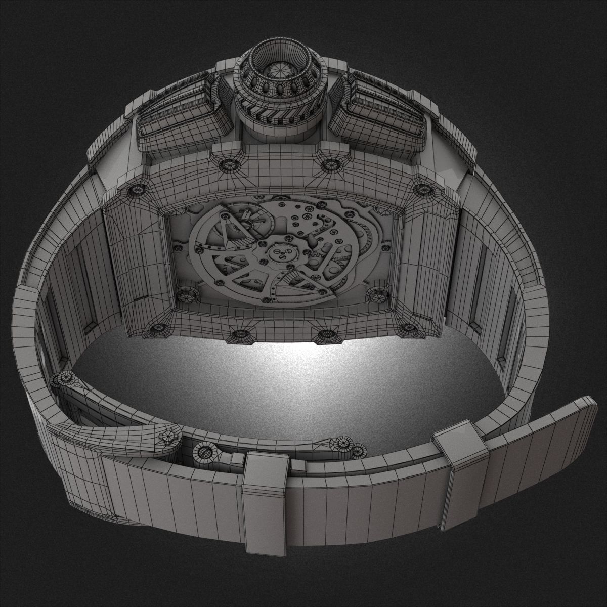 Richard Mille RM 11-03 watch 3D model_13