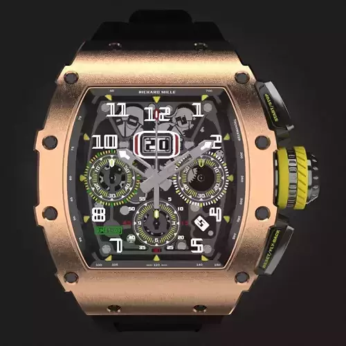 Richard Mille RM 11-03 watch 3D model