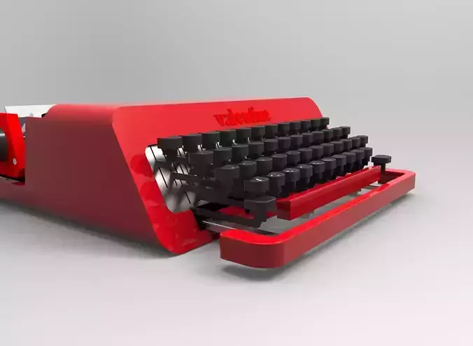 Olivetti Valentine typing machine