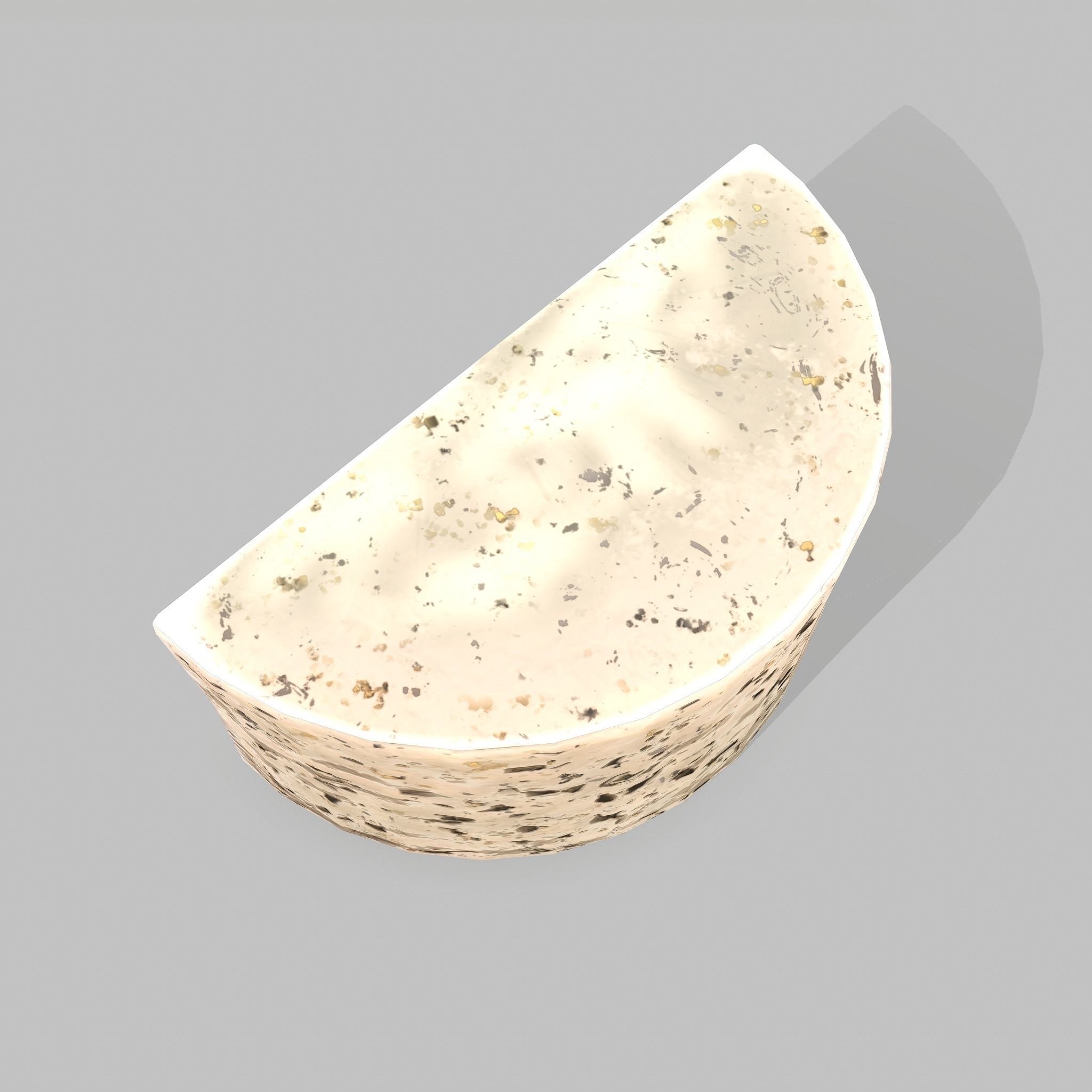 Roquefort Cheese Free low-poly 3D model_20