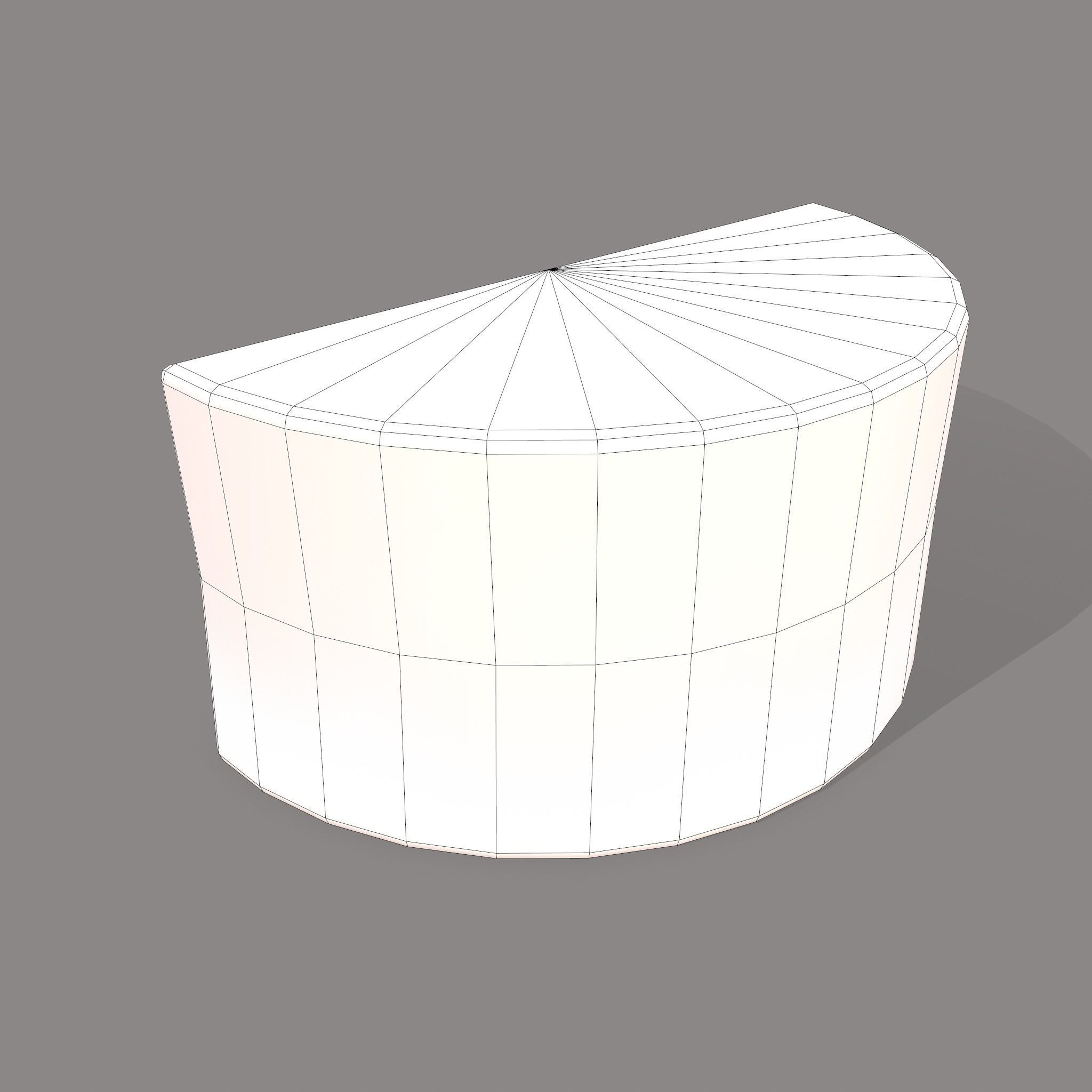 Roquefort Cheese Free low-poly 3D model_43